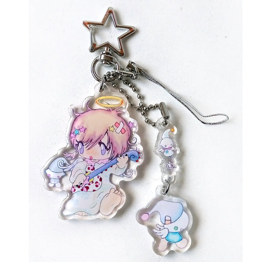 LULLABY ★ GUITAR  KEYCHAIN – OLIWA