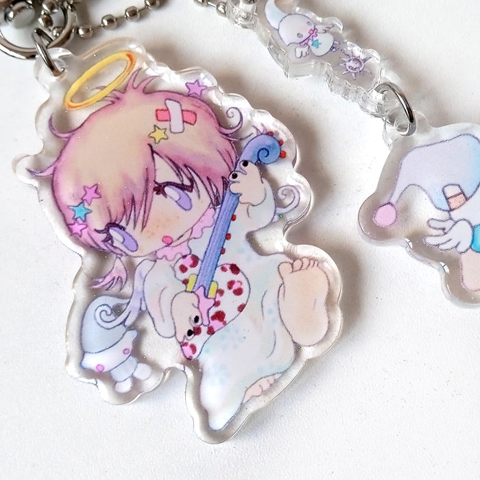 LULLABY ★ GUITAR  KEYCHAIN – OLIWA