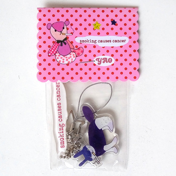 SMOKING CAT KEYCHAIN – NIPTONG