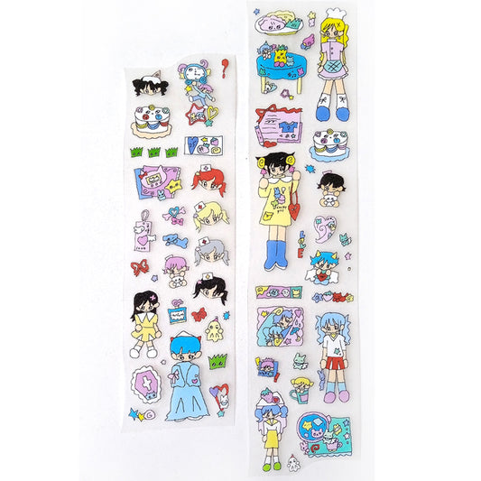 LUCKY GIRL STICKERS – CREAMHONEY