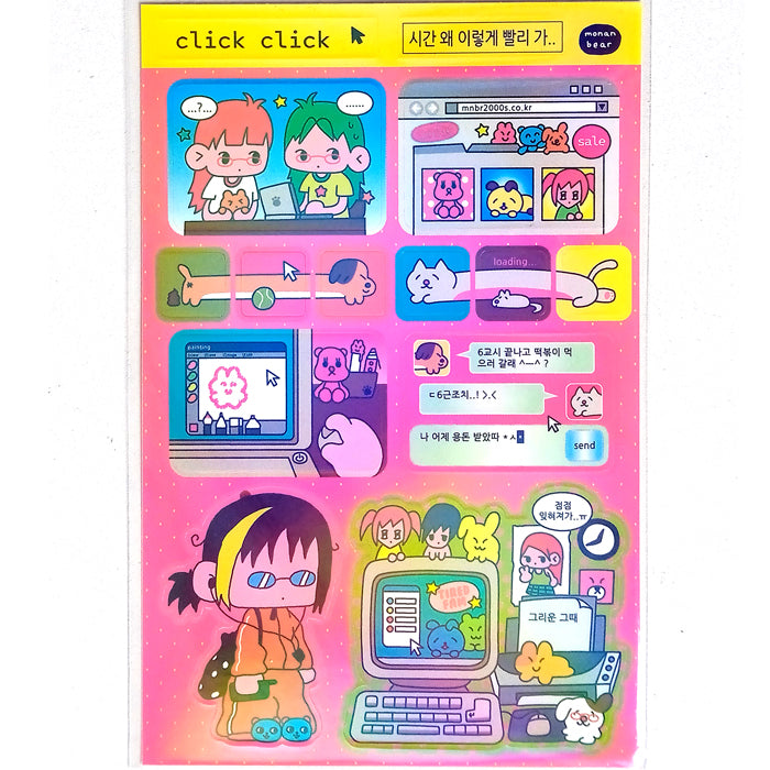CLICK CLICK STICKERS – MONANBEAR