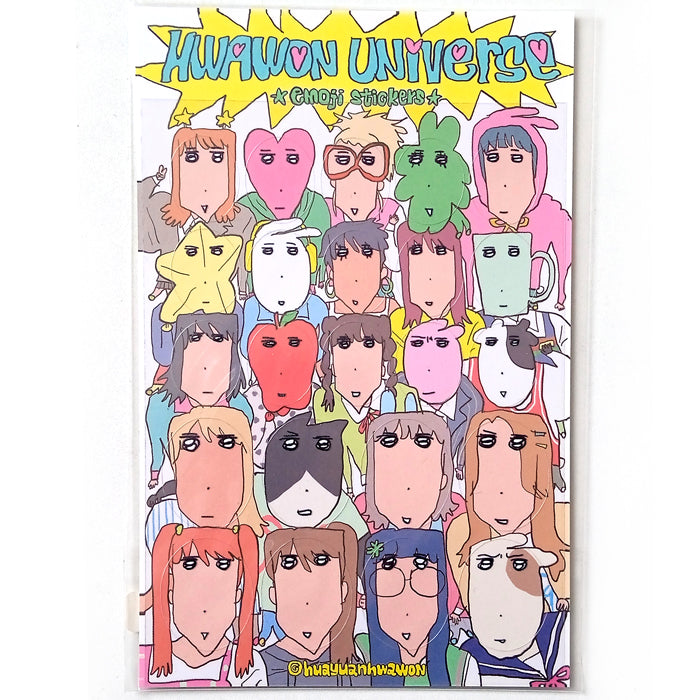 HWAWON UNIVERSE STICKERS – HUAYHUANHWAWON