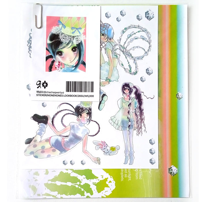 NON-NONS LOOKBOOK SUMMER '26 STICKERS – CHANNEL