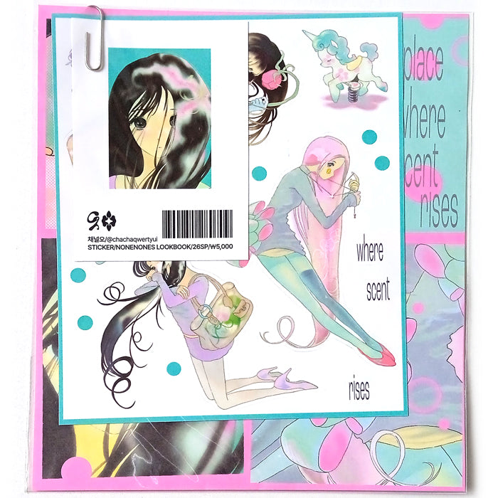 NON-NONS LOOKBOOK SPRING '26 STICKERS – CHANNEL