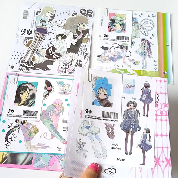 NON-NONS LOOKBOOK WINTER '26 STICKERS – CHANNEL