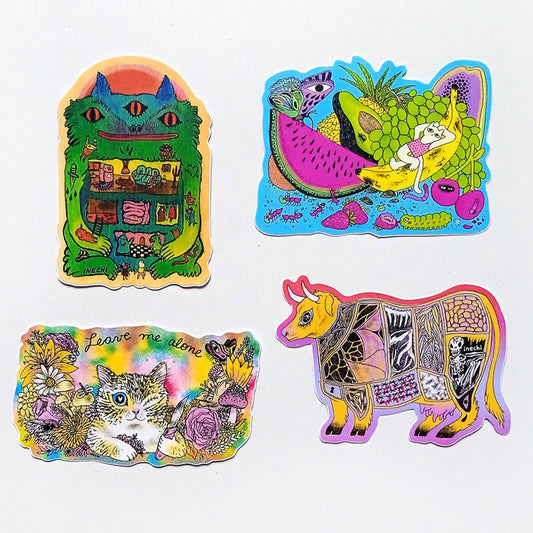 ANIMAL STICKERS – INECHI