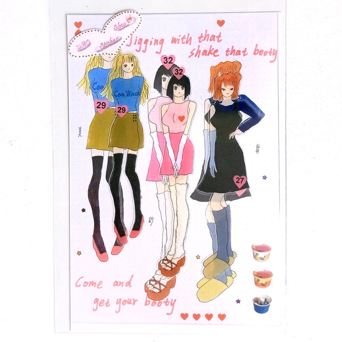 GIRLS STICKERS – NIPTONG