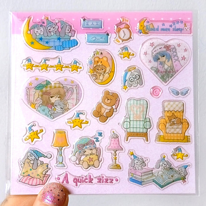 SLEEPY 3D STICKERS – OOOCTOPUS