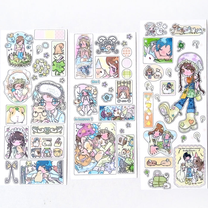 GUINEA PIG PARTY STICKERS – SUNONEBIRD