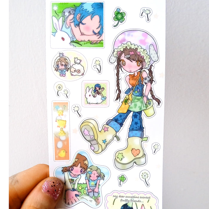 GUINEA PIG PARTY STICKERS – SUNONEBIRD