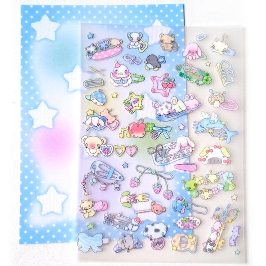 HAIRCLIP STICKERS