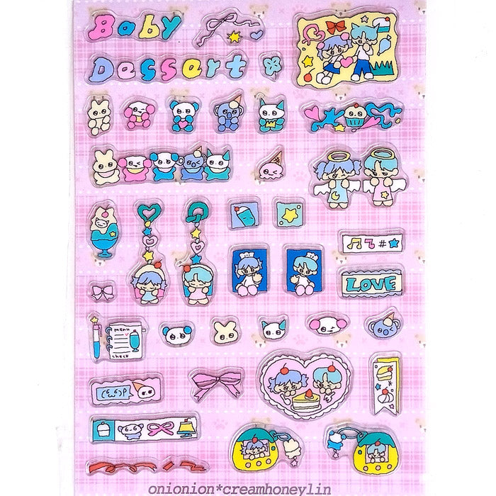 BABY DESSERT 3D STICKERS – CREAMHONEY