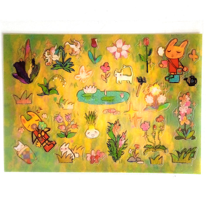 RABBIT POND STICKERS – 9 WATERS STREET