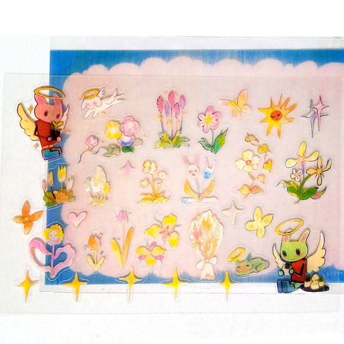 RABBIT HEAVEN STICKERS – 9 WATERS STREET