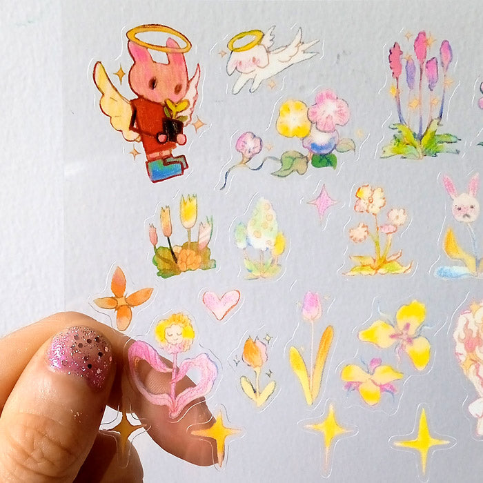 RABBIT HEAVEN STICKERS – 9 WATERS STREET