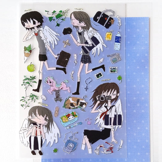 SCHOOL ANGELS STICKERS – 7:45