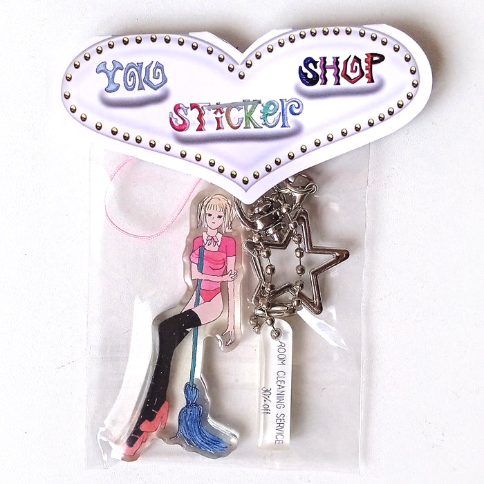 MOP GIRL KEYCHAIN – NIPTONG