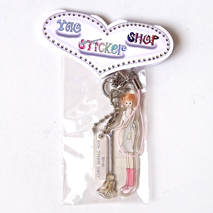 SWEEPER GIRL KEYCHAIN – NIPTONG