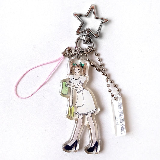 CLEANING GIRL KEYCHAIN – NIPTONG