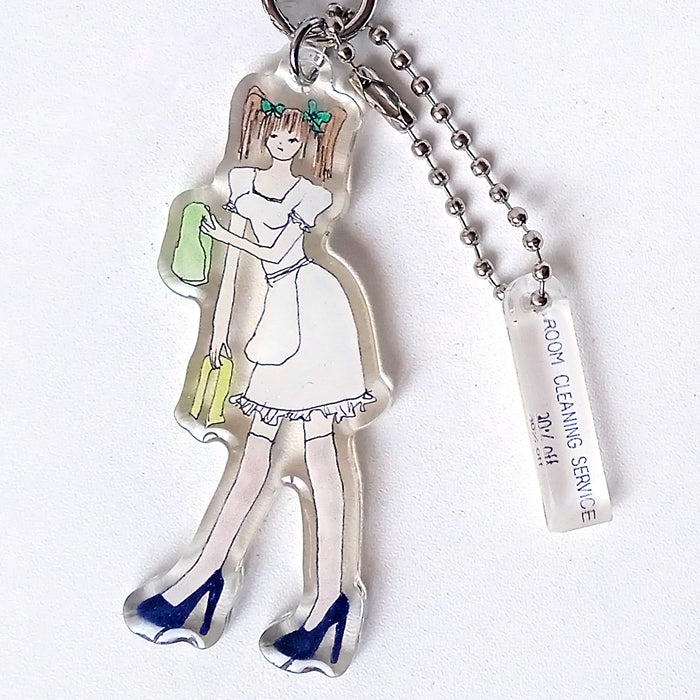 CLEANING GIRL KEYCHAIN – NIPTONG