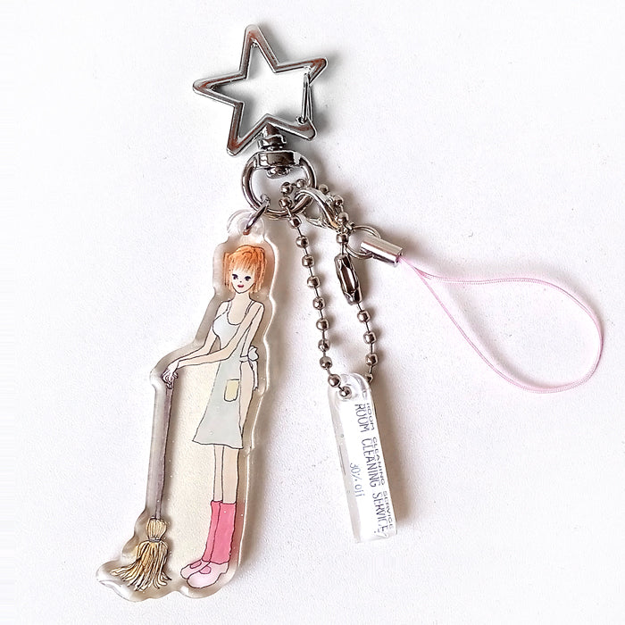 SWEEPER GIRL KEYCHAIN – NIPTONG