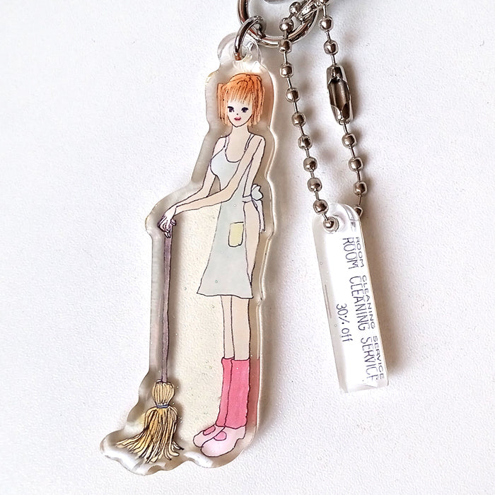 SWEEPER GIRL KEYCHAIN – NIPTONG