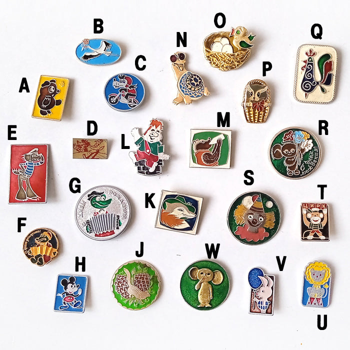 VINTAGE SOVIET PINS