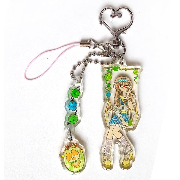 GATOSHOP ★ LUCKY CLOVER KEYCHAIN – OOOCTOPUS