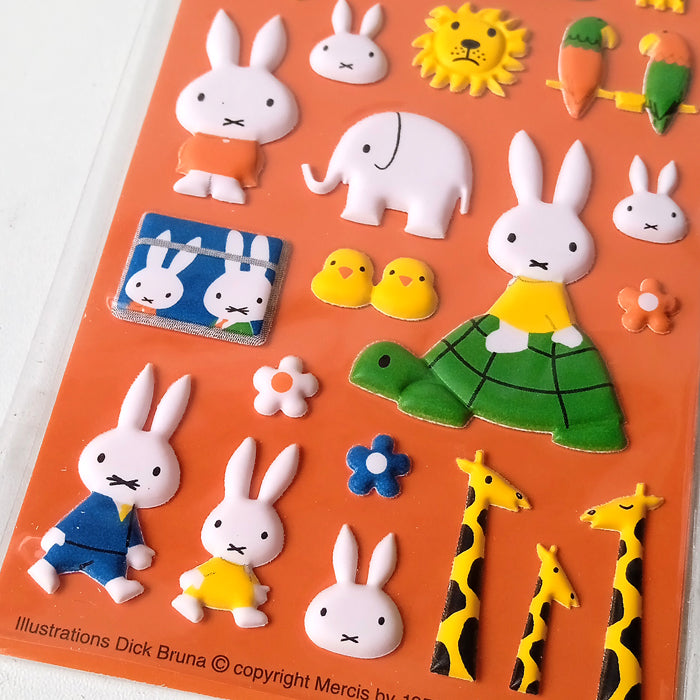MIFFY AT THE ZOO 3D STICKERS