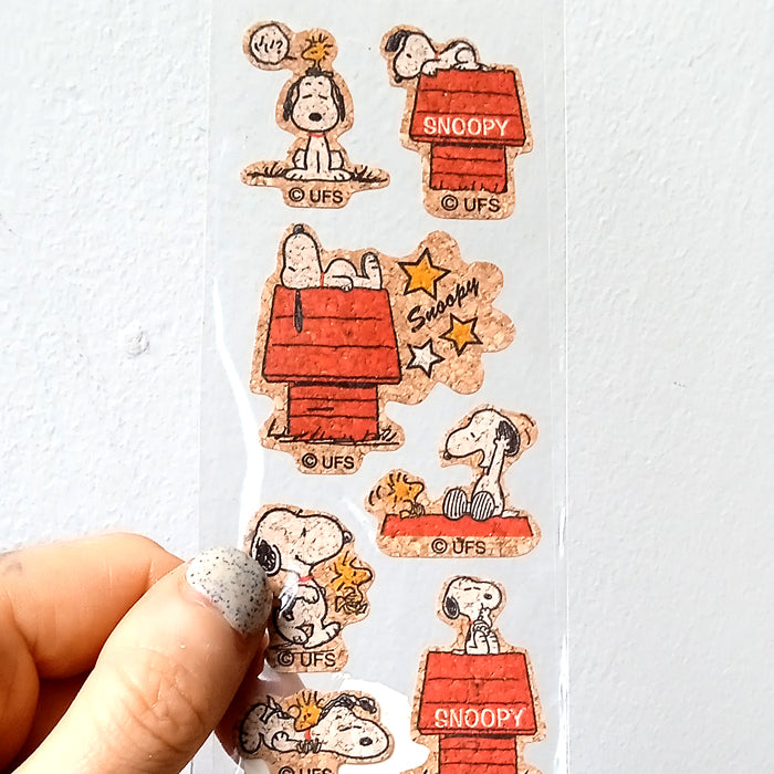 SNOOPY CORK STICKERS ★ HOME