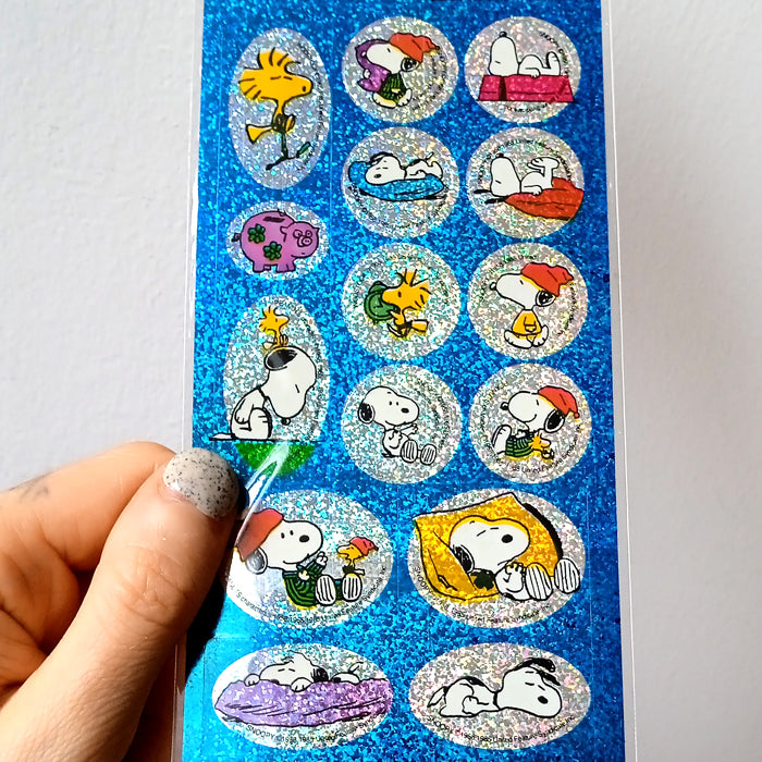SNOOPY SLEEPY STICKERS