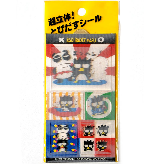 BAD BADTZ-MARU 3D STICKERS