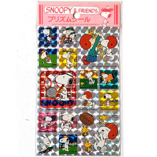 SNOOPY & FRIENDS STICKERS ★ SPORTS