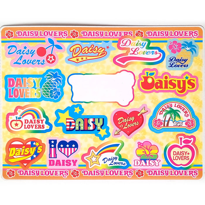 DAISY LOVERS VINTAGE STICKERS