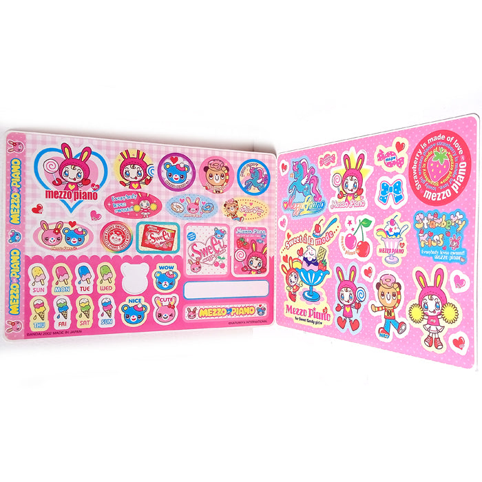 MEZZO PIANO VINTAGE STICKERS