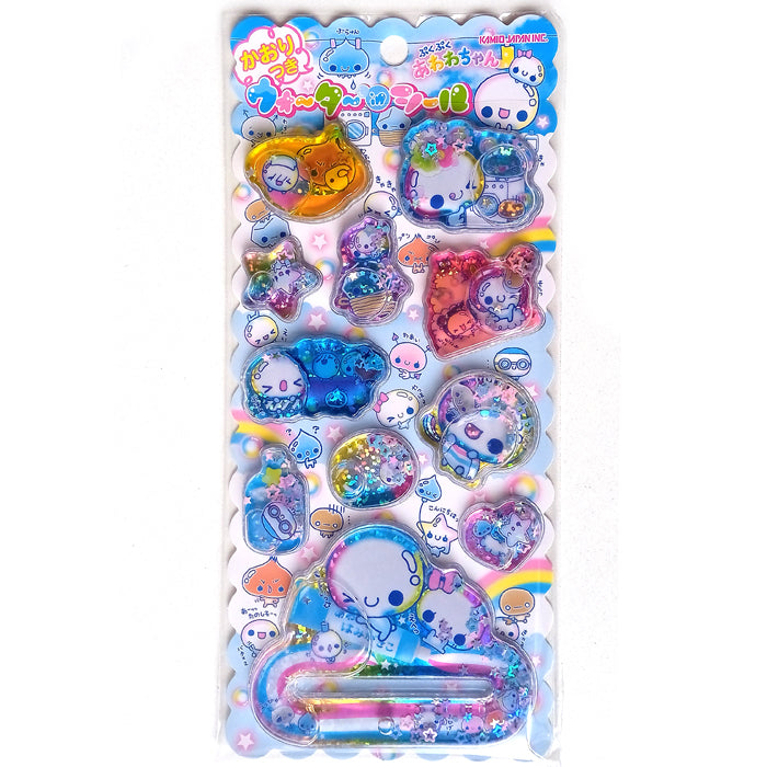 AWAWA-CHAN 3D LIQUID STICKERS