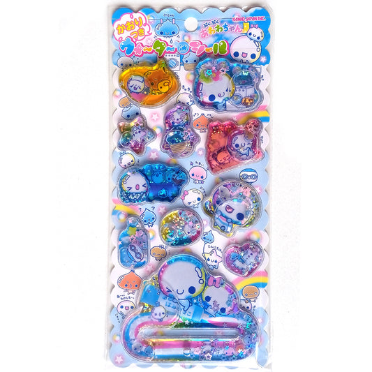 AWAWA-CHAN 3D LIQUID STICKERS