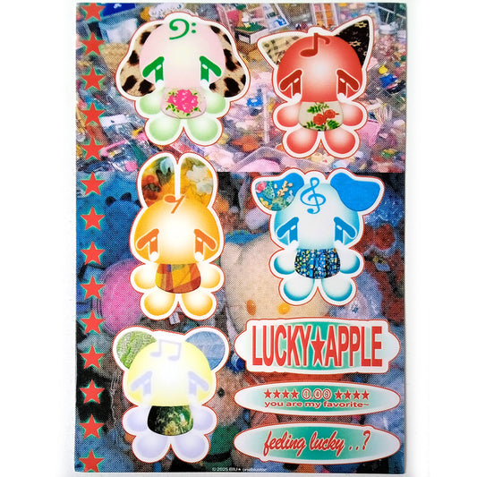 LUCKY★APPLE STICKERS – ONEBIUSTAR
