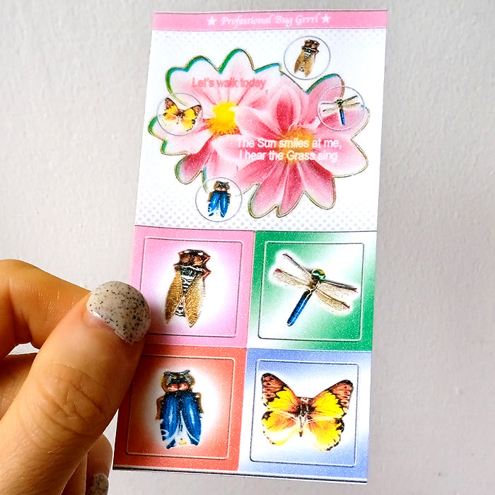 BUG_GRRRL STICKERS – 02SHAKU