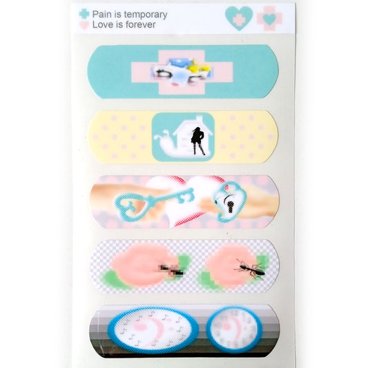 PAIN IS TEMPORARY, LOVE IS FOREVER STICKERS – THEIRFIELDNOTES