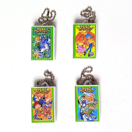 DIGIMON VHS KEYCHAIN