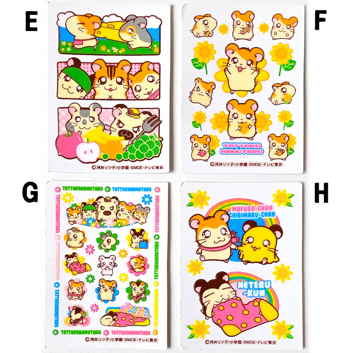 HAMTARO MINI STICKERS