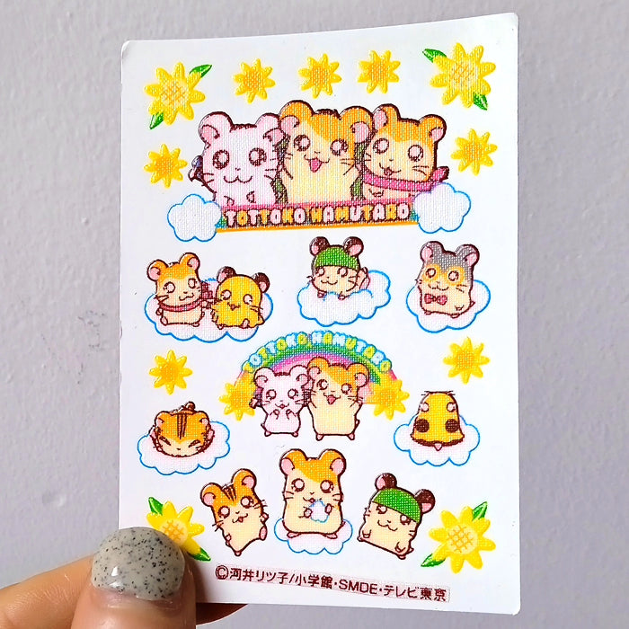 HAMTARO MINI STICKERS