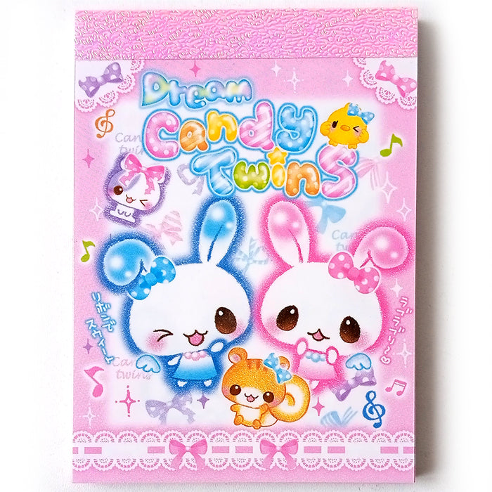 CANDY TWINS NOTEPAD ★ PINK