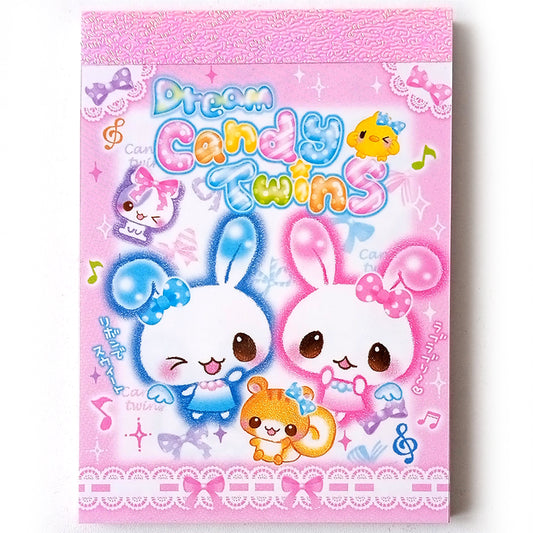 CANDY TWINS NOTEPAD ★ PINK