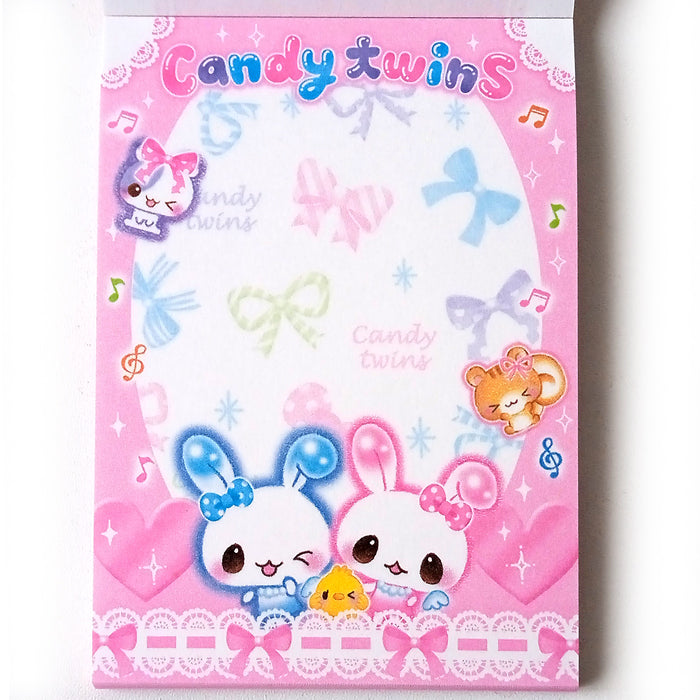 CANDY TWINS NOTEPAD ★ PINK