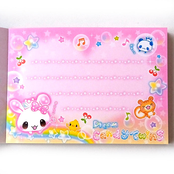 CANDY TWINS NOTEPAD ★ BLUE