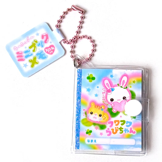 FUWA FUWA RABI-CHAN NOTEBOOK KEYCHAIN