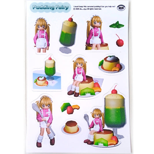 PUDDING FAIRY STICKERS – DANG-I