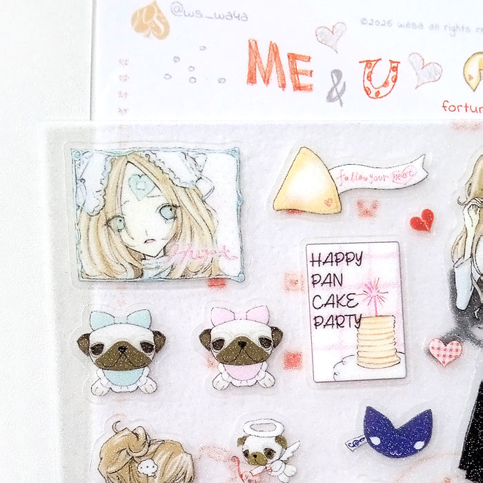 ME & U STICKERS – WASA